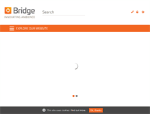 Tablet Screenshot of bridgecontractinteriors.com